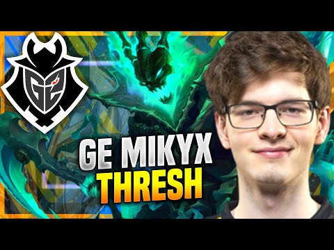 WHEN MIKYX PICKS THRESH! - G2 Mikyx Plays Thresh SUPPORT vs Nautilus! | Challenger TV