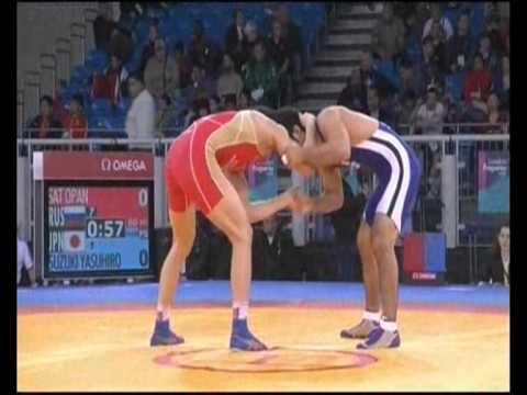 Wrestling Freestyle 60kg 1/2 Final RUS - JPN