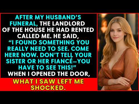 After My Husband’s Funeral, The Landlord Called Me, “You Need To See This. Don’t Tell Your Sister”