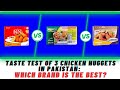 K&N's, Sabroso, Menu Chicken Nuggets | Taste Test & Price Comparison