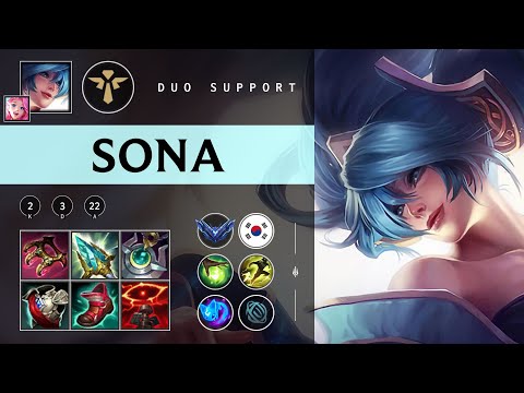Sona Support vs Bard - KR Diamond Patch 25.23