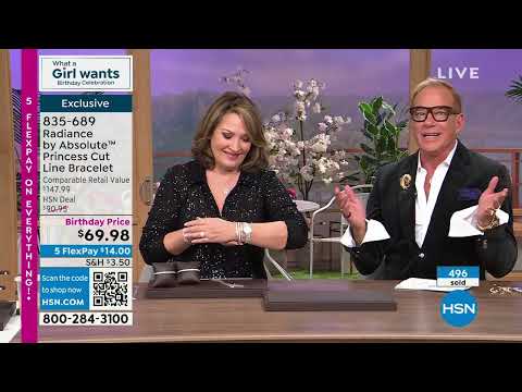 HSN | Radiance By Absolute Jewelry Celebration 07.11.2023 - 11 PM