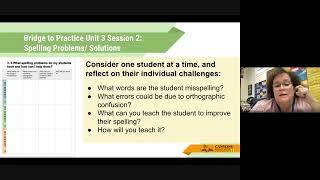 Canyons U Bite-Sized PD: LETRS Unit 3 Walk Through