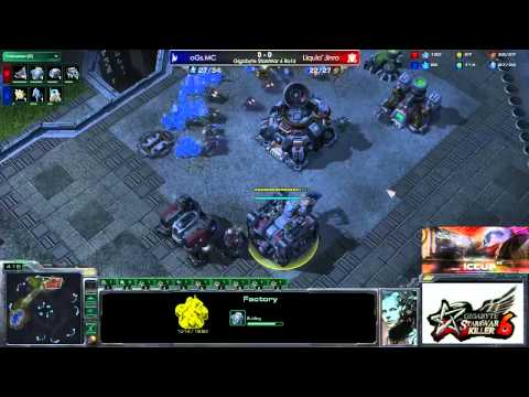 StarsWar 6 Ro16: MC vs Jinro - Game 1 P1