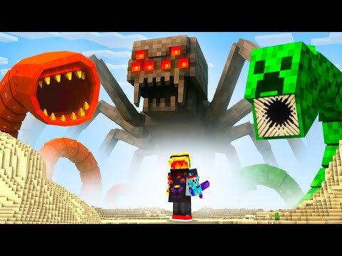 Porazil jsem VŠECHNY NOVÉ BOSSE v Minecraftu