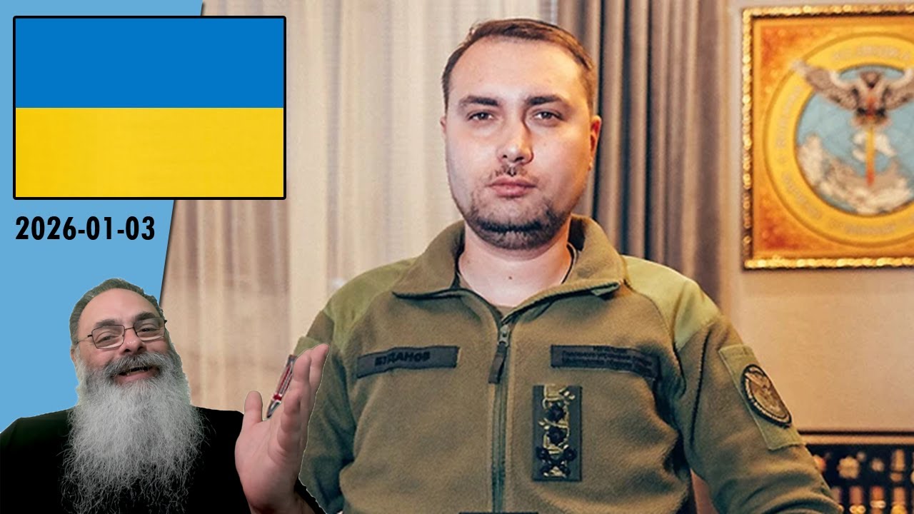 #Ucrânia 2026-01-03: BUDANOV sorri ao ACEITAR CARGO e RUSSOS se DESESPERAM com QUEDA da VENEZUELA