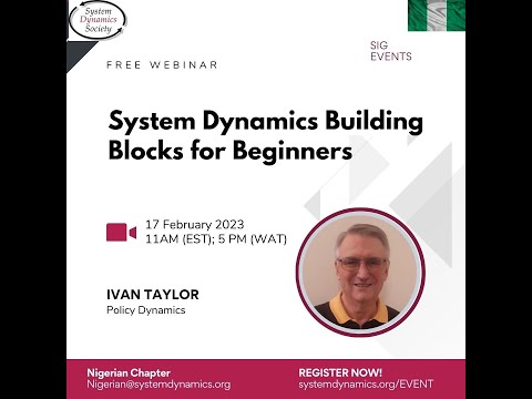 System Dynamics Building Blocks for Beginners