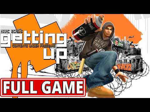 Marc Ecko's Getting Up: Contents Under Pressure - FULL GAME walkthrough | Longplay