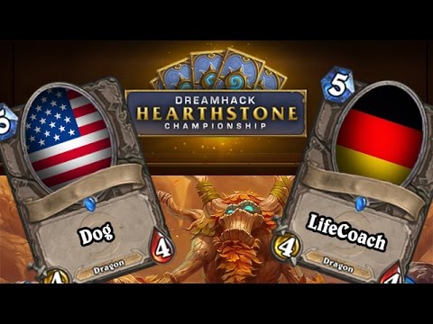 LifeCoach vs Dog - Groupe C - DreamHack Winter Hearthstone World Championship 2014 - FR