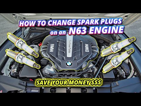 BMW N63 Spark Plug Install 2016-2022 550i 650i 750i N63TU