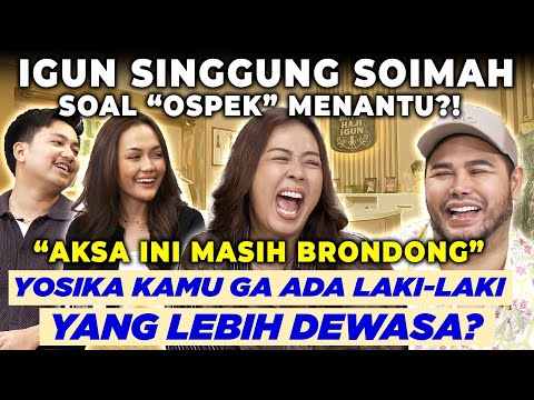 YOSIKA PERNAH AMBIL RAPORT AKSA , SAMPAI NGURUSIN BAJU SEKOLAHNYA | BUTIK HAJI IGUN