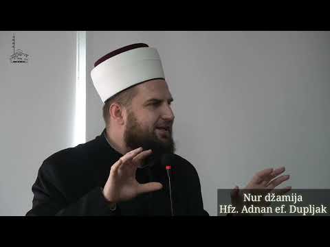 Uzroci prekrivanja sramota (grijeha) - hfz. Adnan ef. Dupljak