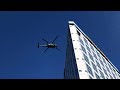 Two UH 60 Black Hawks Landing On Top Of Tallest Building In Downtown Salt Lake City