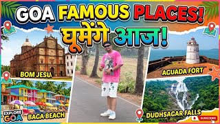 Goa famous places ghumliya aaj 😍