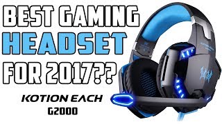 Video thumbnail for Product Review: Kotion Each G2000 Gaming Headset 2017 by Tech Minds