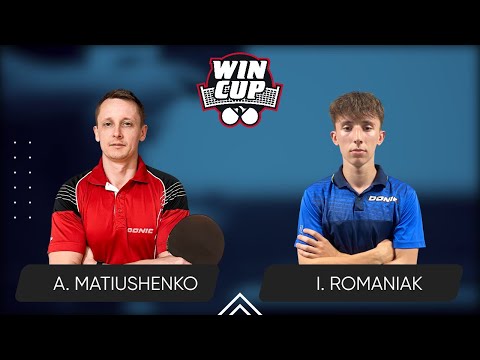 11:45 Andrii Matiushenko - Ivan Romaniak West 2 WIN CUP 04.09.2024 | Table Tennis WINCUP