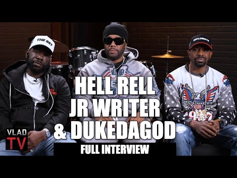 Jr Writer, Hell Rell & DukeDaGod on New Album, Hell Rell Jumped, Dipset, Max B (Full Interview)