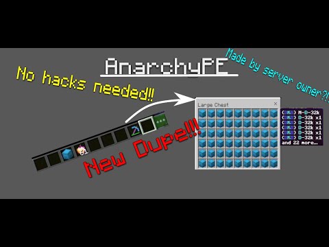 DK djffdk - [Minecraft AnarchyPE.org] Dupe v2