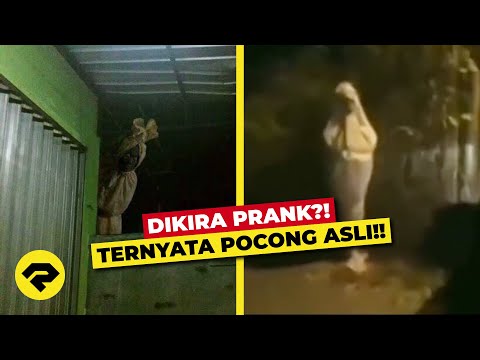 THOUGHT IT WAS A PRANK?! TURNS OUT IT'S A REAL POCONG!! THIS IS THE CLEAREST APPEARANCE OF A POCO...