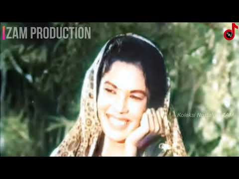 PERTARONGAN | Aziz Jaafar & Normadiah | OST Filem Pertarongan 1960 (AI Colorized)  | ZAM Production