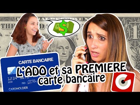 L'ado et sa première CARTE BANCAIRE - Angie la crazy série Video