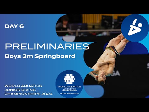 Boys 3m Springboard Prelims | Day 6 Highlights | Junior Diving 2024