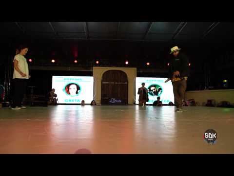 POPPING semi-finals Greta vs Greenteck / SDK.EUROPE 2016
