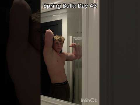 Spring Bulk: Day 43 #motivation #dailyinspiration #bulk #dailymotivation #trentwins #samsulek
