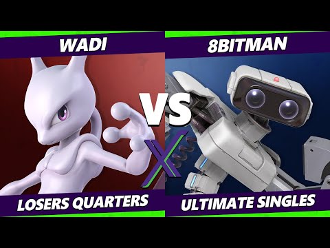 S@X 389 Online Losers Quarters - WaDi (Mewtwo) Vs. 8BitMan (ROB) Smash Ultimate - SSBU