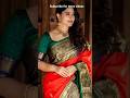 Actress Sneha Saree Collections Highlights Shortsfeed Saree Shorts Short Shortvideo Silksaree