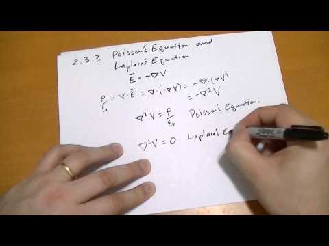 2 3 3 Poisson s Equation and Laplace s Equation