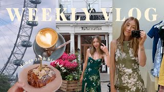 dress shopping, birthdays & slow home days | WEEKLY VLOG