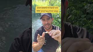 איך להצליח לתפוס דגים בנהר הירדן ? הסבר!!! #fishing #דייג