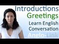 Introductions & Greetings - Learn English ...