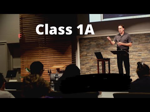 Introduction to Apologetics: Class 1A