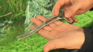 Nožnice prehnuté Wave 20 cm