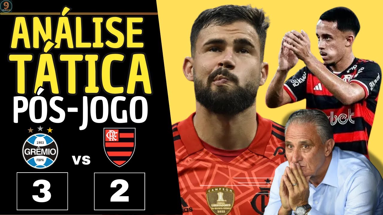 ELIMINADO! FLA PERDE PRO GRÊMIO E DÁ ADEUS A CHANCES DE TÍTULO BRASILEIRO