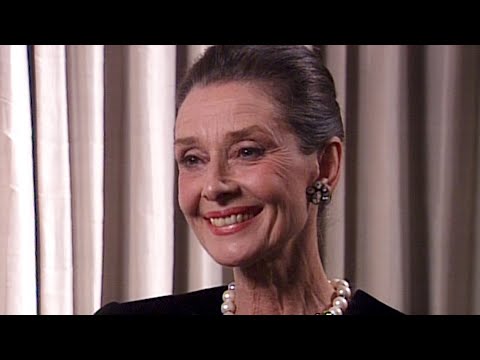 Legendary actress Audrey Hepburn sits down for 1-on-1 interview