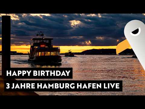 🎈3 Jahre Hamburg Hafen Live 🥳 Happy Birthday to us 🚢 400m Gigant ONE TRUST
