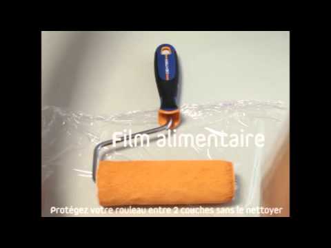 comment nettoyer rouleau peinture