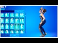 Fortnite 'PUMP ME UP' Emote BUT Every Second is a DIFFERENT FEMALE Character.. (100% SYNC) 🍑😍❤️