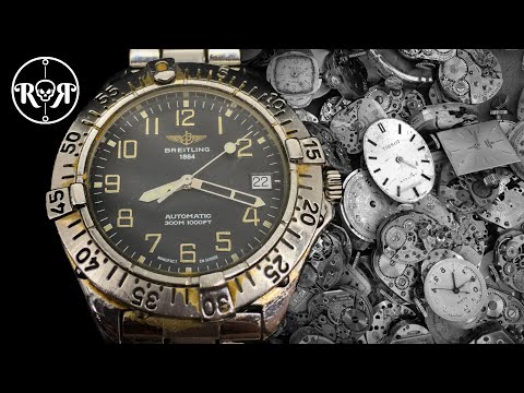 Restauration einer verschollenen Breitling Automatikuhr - Breitling Colt A17035