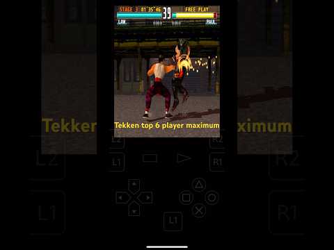 Top 6 tekken player maximum #tekken3 #tekken7 #retrogaming #psgames #gaming