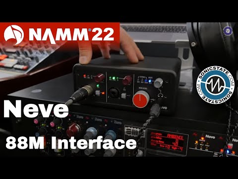 NAMM 22: Neve 88M 2ch Mic Pre and Audio Interface