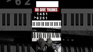 Oh give thanks unto the Lord Tutorial #hymnarrangement #pianotutorial #christianmusic