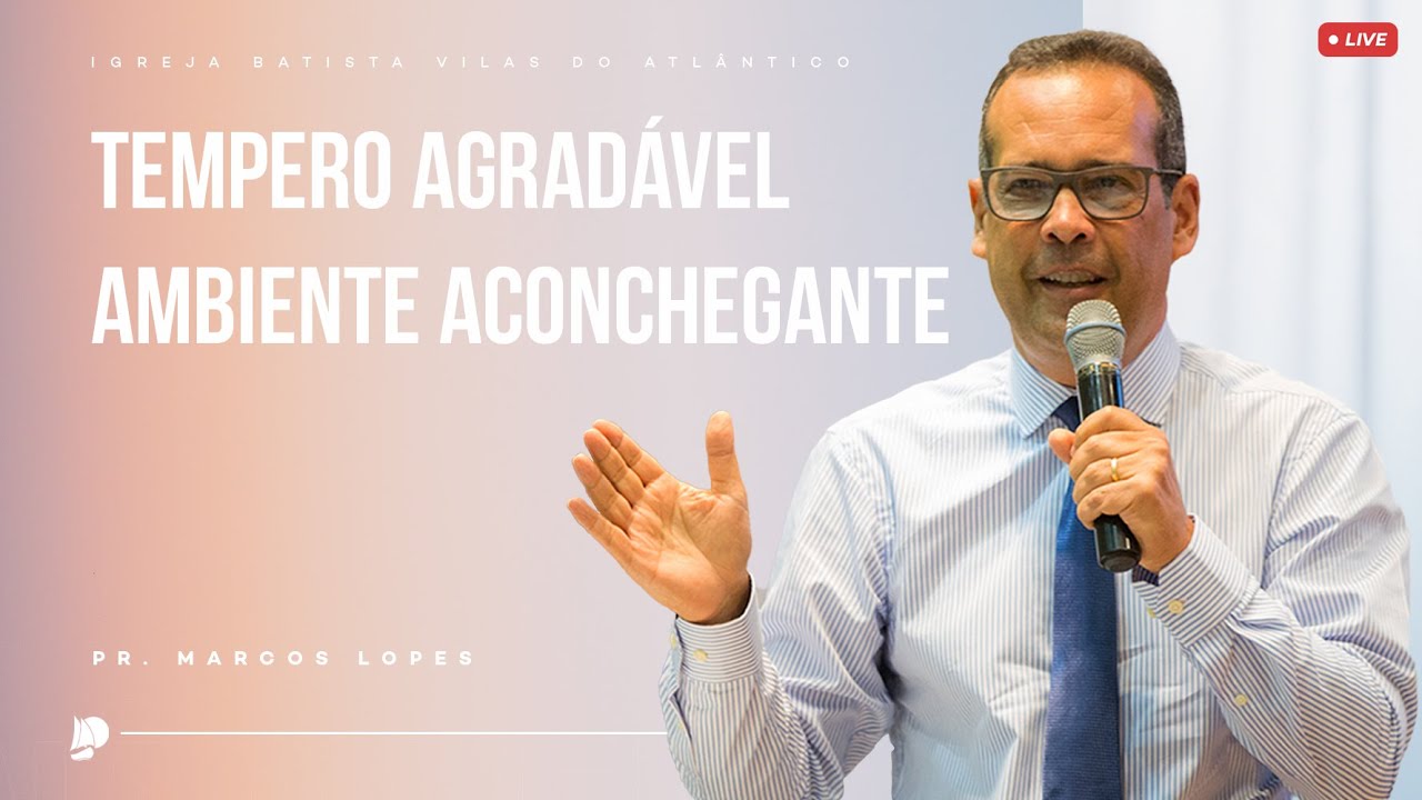 Culto da família IBVA | Tempero agradável Ambiente aconchegante | Pr. Marcos Lopes - 19/01/25