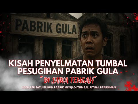 KISAH TERROR BURUH PABRIK MENJADI TUMBAL PESUGIHAN PABRIK GULA DI JAWA TENGAH #KisahMisteri