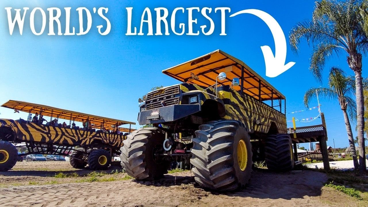 You MUST SEE this Monster Truck Safari Near Orlando at Showcase of Citrus!