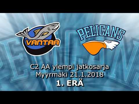 Su 21.1.2018 Kiekko-Vantaa Akatemia - Pelicans C2 Akatemia, erä 1