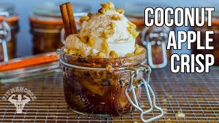 Coconut Apple Crisp / Crujiente de Manzana y Coco